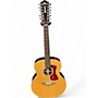 Used Guild Gad Series F-1512 Natural 12 String Acoustic Guitar Natural