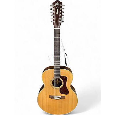 Used Guild Gad Series F-1512 Natural 12 String Acoustic Guitar