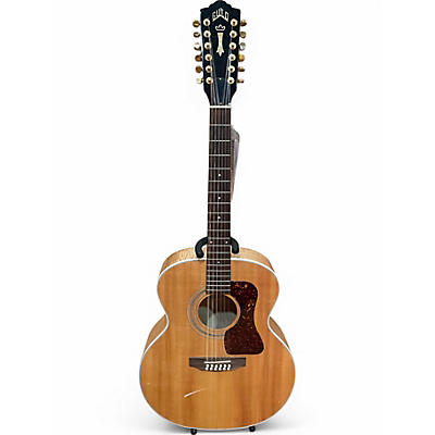 Used Guild JF30-12 B1 Natural 12 String Acoustic Guitar