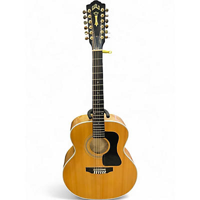 Used Guild JF30-12 Natural 12 String Acoustic Guitar