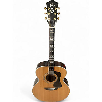 Used Guild JF55-E Natural Acoustic Electric Guitar