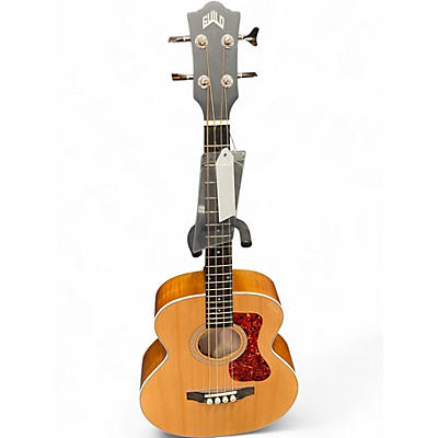 Used Guild Jumbo Junior Bass Natural Acoustic Bass Guitar