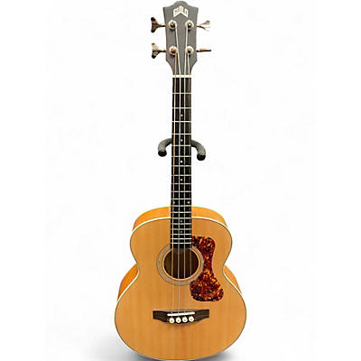 Used Guild Jumbo Junior Bass Natural Acoustic Bass Guitar