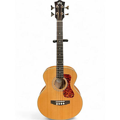 Used Guild Jumbo Junior Bass Natural Acoustic Bass Guitar