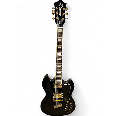 Used Guild Kim Thayil Signature Polara Black Solid Body Electric Guitar