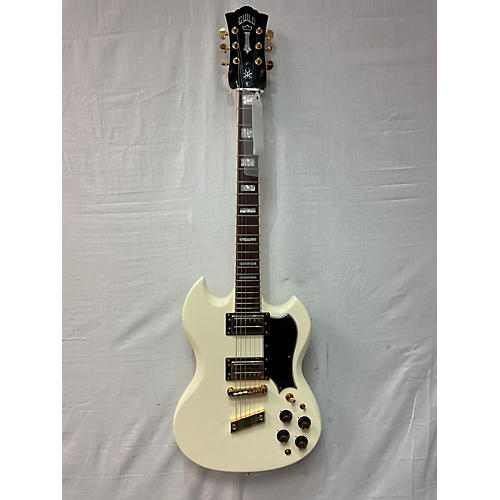 Guild Used Guild Kim Thayill Polara White Solid Body Electric Guitar White