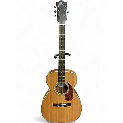 Used Guild M-240E Natural Acoustic Electric Guitar