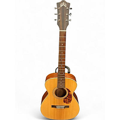 Used Guild M-240E Natural Acoustic Electric Guitar