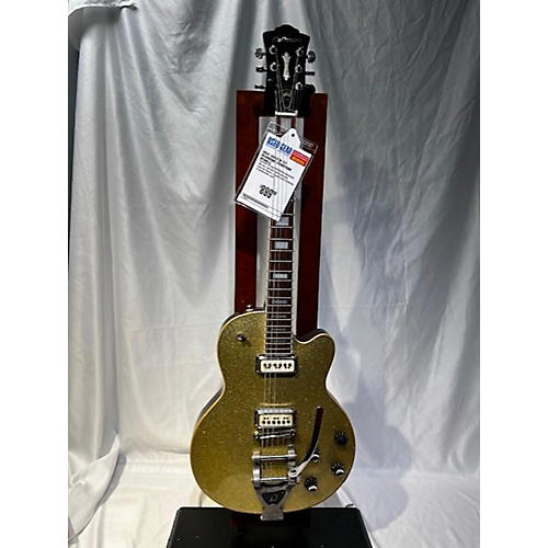 Guild Used Guild M-75T DeArmond Champagne Sparkle Solid Body Electric Guitar Champagne Sparkle