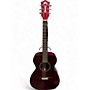 Used Guild M120E Red Acoustic Guitar Red