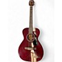Used Guild M120E Trans Red Acoustic Electric Guitar Trans Red