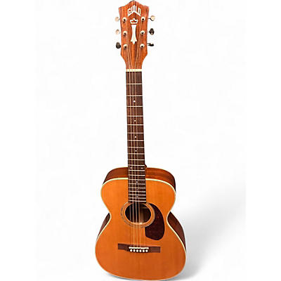 Used Guild M140 Natural Acoustic Guitar