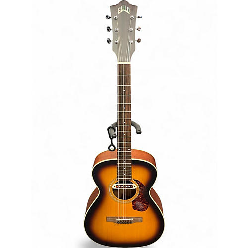 Used Guild M240E TROUBADOUR Sunburst Acoustic Electric Guitar Sunburst