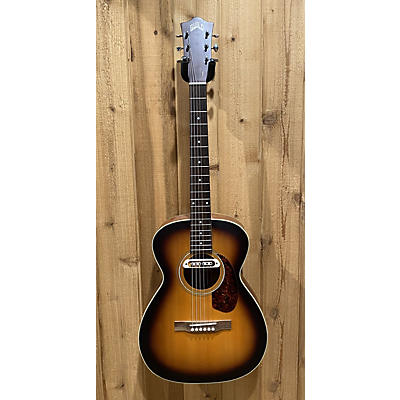 Guild Used Guild M240E Troubador Sunburst Acoustic Electric Guitar