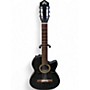 Used Guild MKS 10CE Black Classical Acoustic Electric Guitar Black