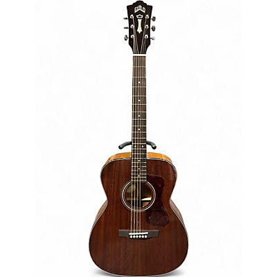 Used Guild OM-120 Natural Acoustic Guitar