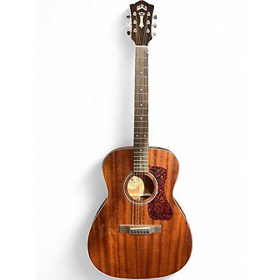 Used Guild OM-120 Natural Acoustic Guitar
