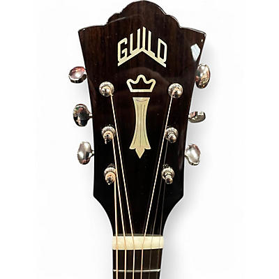 Used Guild OM 150CE Natural Acoustic Electric Guitar