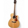 Used Guild OM-150CE Natural Acoustic Electric Guitar Natural