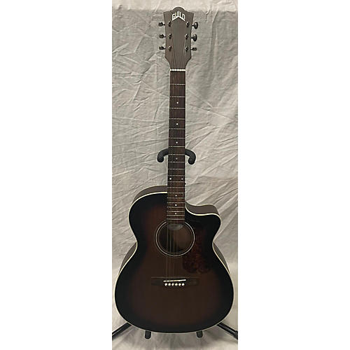 Guild Used Guild OM-240 CE Natural Acoustic Electric Guitar Natural