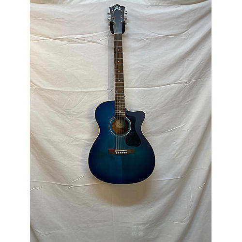 Guild Used Guild OM-240CE Blue Burst Acoustic Electric Guitar Blue Burst