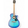 Used Guild OM-240CE Blue Burst Acoustic Electric Guitar Blue Burst