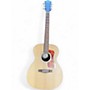 Used Guild OM-250E Natural Acoustic Electric Guitar Natural