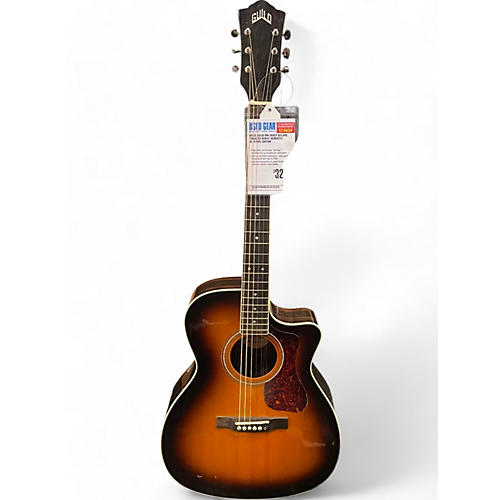 Guild Used Guild OM-260CE DELUXE Tobacco Burst Acoustic Electric Guitar Tobacco Burst