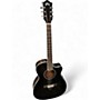 Used Guild OM-260CE DELUXE Trans Black Acoustic Electric Guitar Trans Black