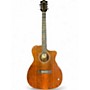 Used Guild OM-260CE Deluxe Blackwood Mahogany Acoustic Guitar Mahogany
