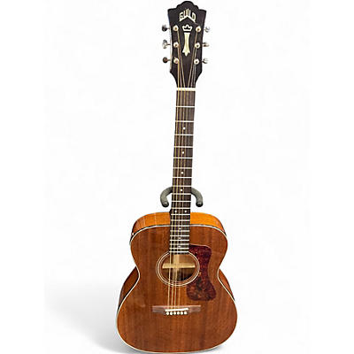 Used Guild OM120 Natural Acoustic Guitar