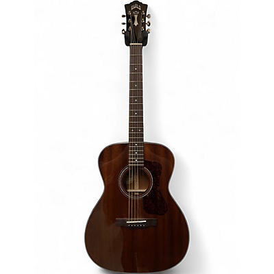 Used Guild OM120 Westerly Collection Orchestra Mahogany Acoustic Guitar