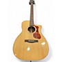 Used Guild OM150CE Natural Acoustic Electric Guitar Natural