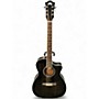 Used Guild OM260CE DELUXE Trans Black Acoustic Guitar Trans Black