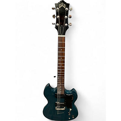 Used Guild POLARA Blue Solid Body Electric Guitar