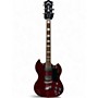 Used Guild POLARA DELUXE CHERRY RED Solid Body Electric Guitar CHERRY RED