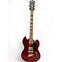 Used Guild POLARA DELUXE CHERRY RED Solid Body Electric Guitar CHERRY RED