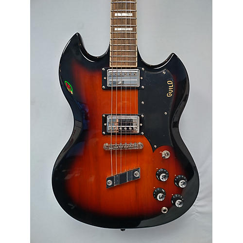 Guild Used Guild POLARA DELUXE Vintage Sunburst Solid Body Electric Guitar Vintage Sunburst