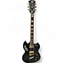 Used Guild POLARA KIM THAYIL Black and Gold Solid Body Electric Guitar Black and Gold