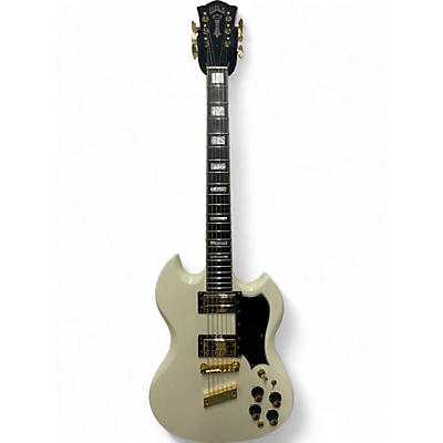 Used Guild POLARA S-100 KIM THAYIL USA ARTIST EDITION  Classic White Solid Body Electric Guitar