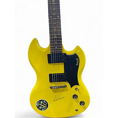 Used Guild POLARA Yellow Solid Body Electric Guitar