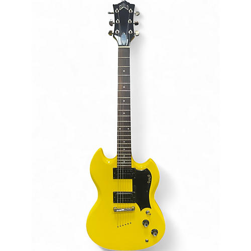 Used Guild POLARA Yellow Solid Body Electric Guitar Yellow