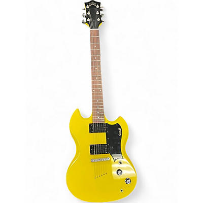 Used Guild POLARA Yellow Solid Body Electric Guitar