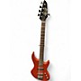 Used Guild Pilot Salmon Sparkle Electric Bass Guitar Salmon Sparkle