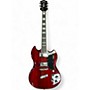 Used Guild Used Guild Polara Deluxe Cherry Solid Body Electric Guitar Cherry