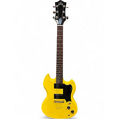 Used Guild Polara Voltage Yellow Solid Body Electric Guitar