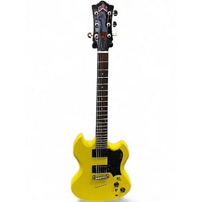 Used Guild Polara Yellow Solid Body Electric Guitar