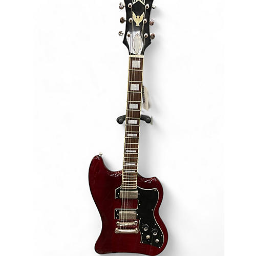 Used Guild S-200 THUNDERBIRD Black Cherry Solid Body Electric Guitar Black Cherry