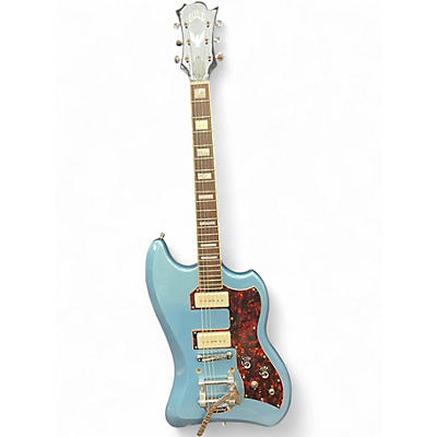 Used Guild S200 Blue Solid Body Electric Guitar