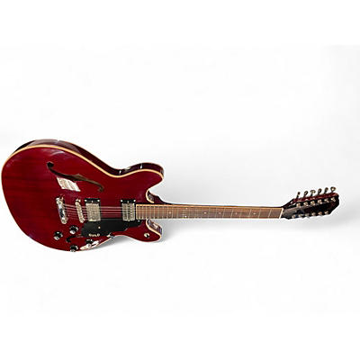 Used Guild SF 1-12DC Red Hollow Body Electric Guitar